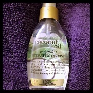 Coconut oil spray